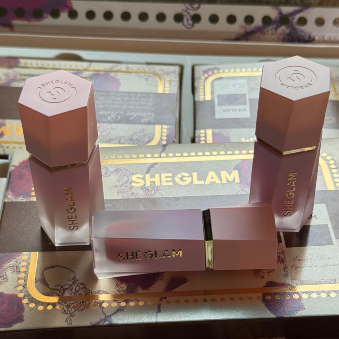 طقم مكياج SHEGLAM الأصلي – إصدار Ember Rose 🌹 - Image 4